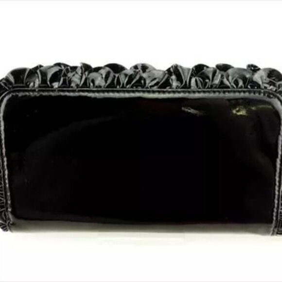 miumiu Wallet Purse Long Wallet Black Gold Woman Authentic Used - Picture 5 of 13